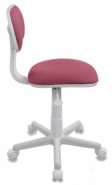Кресло Бюрократ CH-W201NX/26-31 (Children chair CH-W201NX pink 26-31 cross plastic plastik белый) артикул 263335Si-1 фото 4