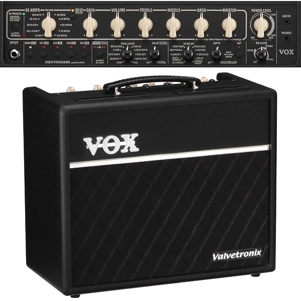 Комбо усилитель Vox VT20+ Valvetronix+ артикул 131468Si-1