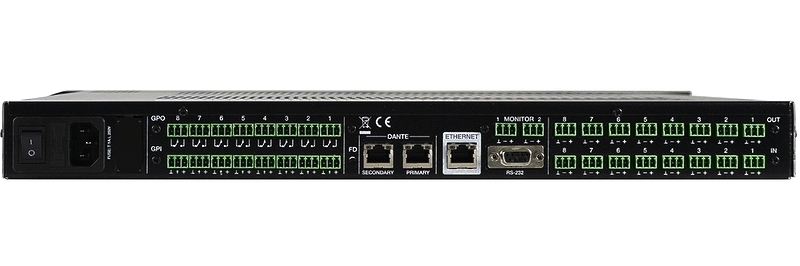DSP-аудиопроцессор Ecler MIMO4040DN артикул 242105Si-1 фото 3