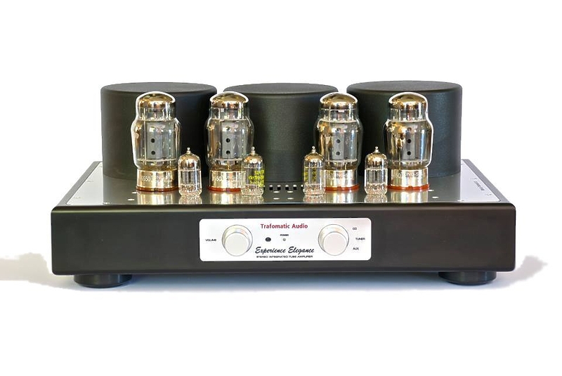 Ламповый усилитель Trafomatic Audio Experience Elegance (black/silver plates) артикул 149767Si-1