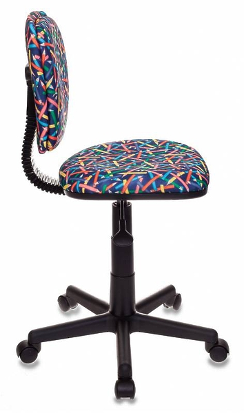 Кресло Бюрократ CH-204NX/PENCIL-BL (Children chair CH-204NX blue pencils cross plastic) артикул 263284Si-1 фото 4