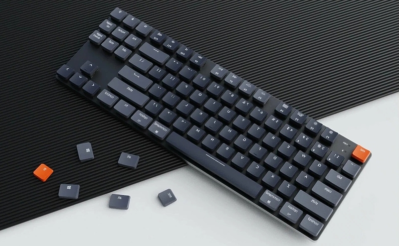 Беспроводная механическая ультратонкая клавиатура Keychron K1SE RGB Blue Switch артикул 275429Si-1 фото 5