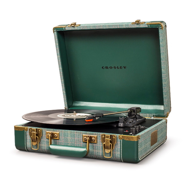 Проигрыватель винила Crosley Executive Deluxe Pine Needle CR6019D-PNE артикул 197400Si-1