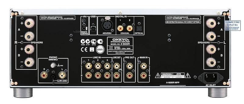 Стереоусилитель Onkyo A-9000R silver артикул 327782FV-1 фото 3
