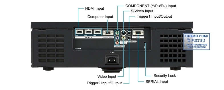 Проектор Panasonic PT-AE4000E артикул 347715FV-1 фото 6