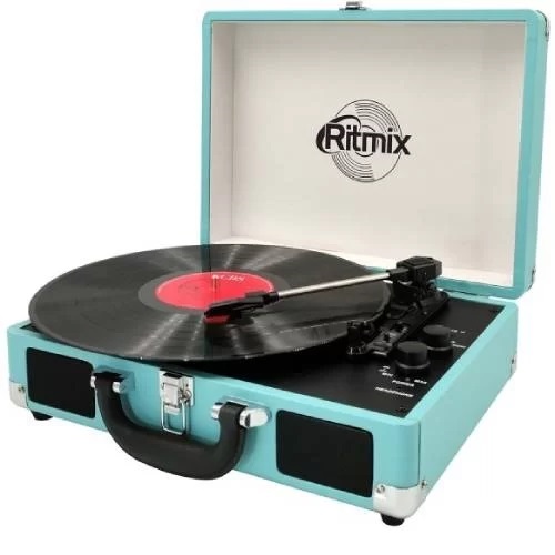 Проигрыватель винила Ritmix LP-160B Blue артикул 256992Si-1