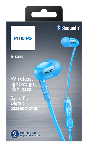 Наушники Philips SHB5850BL/51 артикул 144985Si-1 фото 3