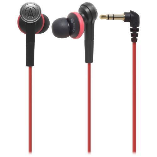 Наушники Audio Technica ATH-CKS55 black/red артикул 241928FV-1