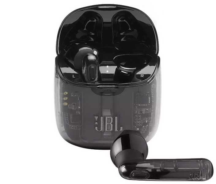 Наушники JBL T225TWS Ghost Black (JBLT225TWSGHOSTBLK) артикул 241624Si-1