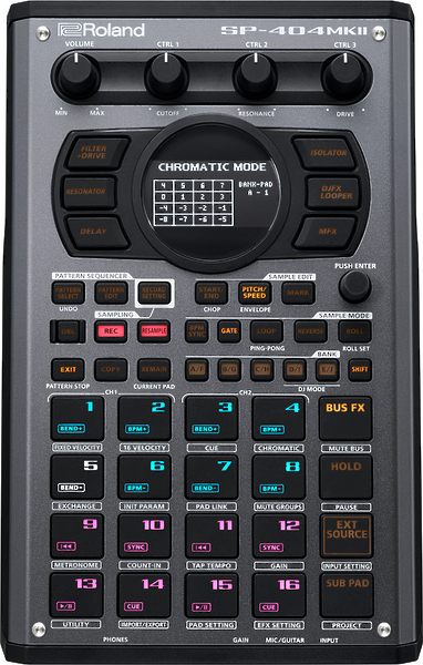 Сэмплер и процессор эффектов Roland SP-404MKII артикул 260755Si-1 фото 11