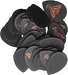 Медиаторы CLAYTON BST100/12 - 1.00 mm BLACK RAVEN уменьшенный 12 шт
