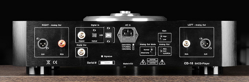 CD/SACD проигрыватель Ayon Audio CD-10 II Signature black артикул 212105Si-1 фото 3