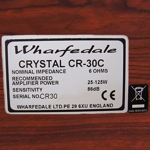 Wharfedale Crystal CR-30.1 rosewood quilt артикул 447336FV-1 фото 3