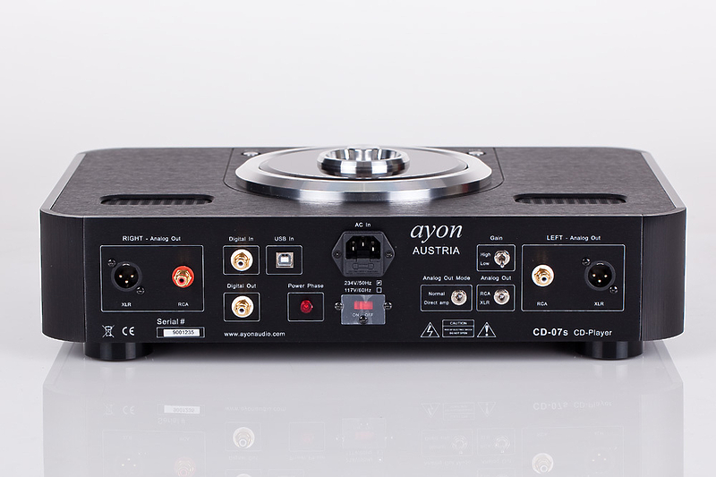 CD проигрыватель Ayon Audio CD-07s артикул 380222FV-1 фото 3