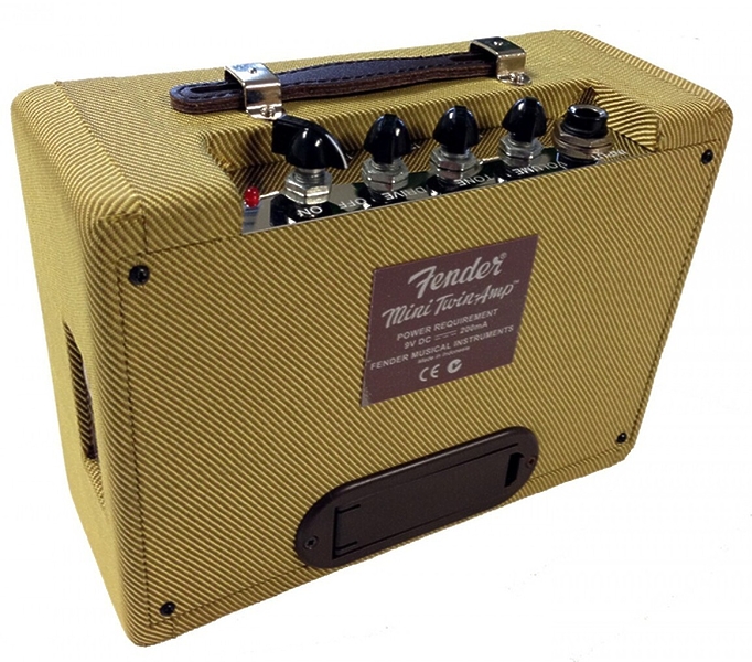 Комбо усилитель FENDER MINI '57 TWIN-AMP артикул 131381Si-1 фото 3