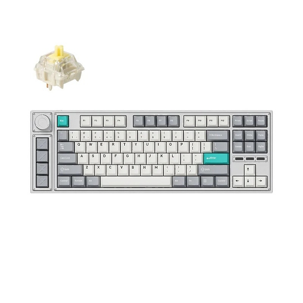Механическая клавиатура Keychron QMK Lemokey L3, RGB, Gateron Jupiter Banana Switch артикул 318975Si-1