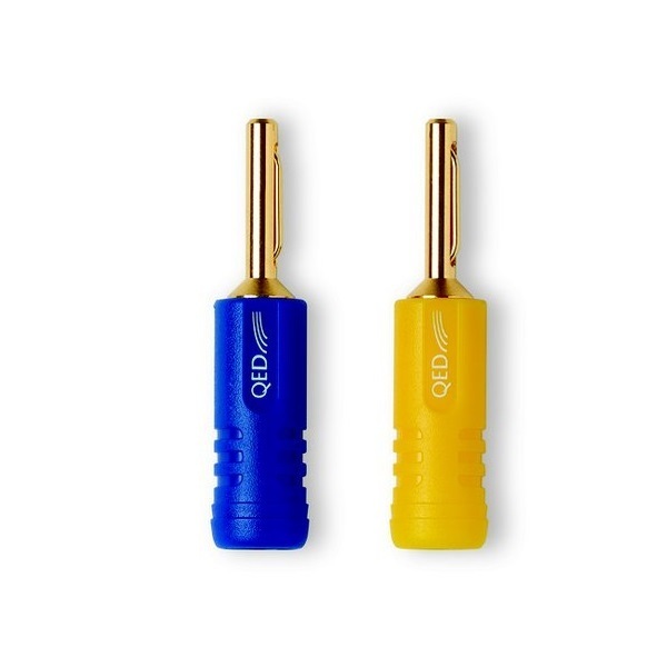 Разъем QED 1815 Airloc Plastic Banana Plug/20 Blue-Yellow артикул 133704Si-1