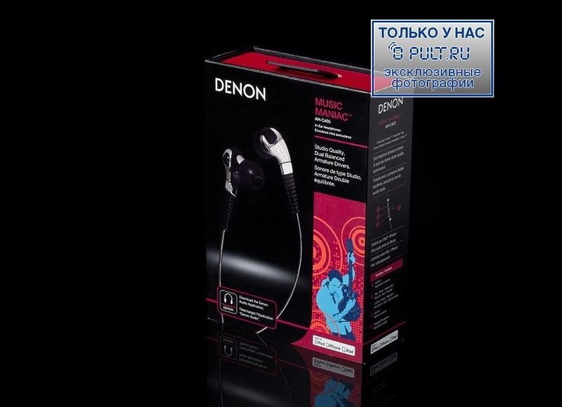 Наушники Denon AH-C400 black артикул 241618FV-1 фото 8