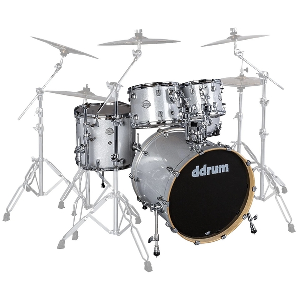 Ударная установка Ddrum DM B 522 SILVER SPKL артикул 279073Si-1