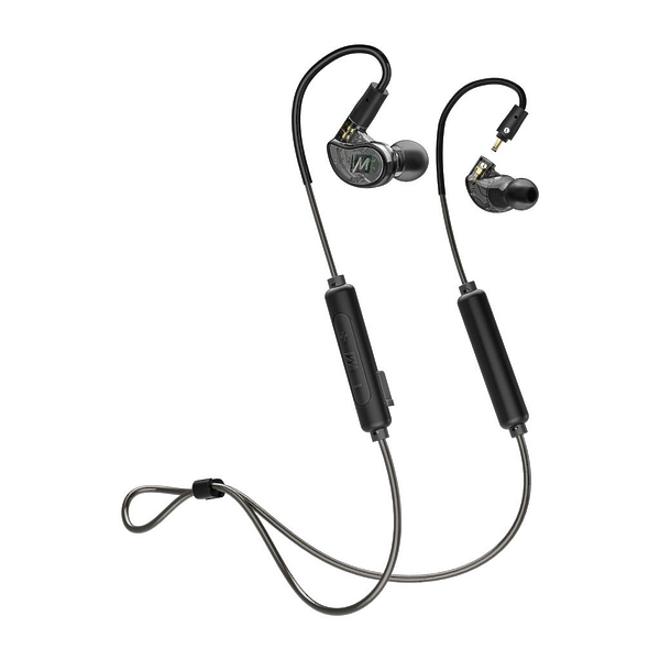Наушники MEE Audio M6 Pro Wired + Wireless clear артикул 198299Si-1 фото 3
