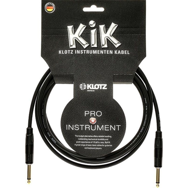 Инструментальный кабель Klotz KIKKG6.0PPSW, 6м артикул 240433Si-1