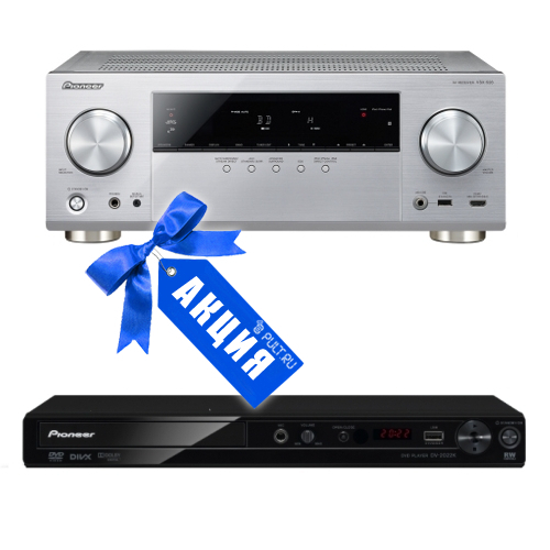AV ресивер Pioneer VSX-528-S + DV-2022K артикул 102753Si-1