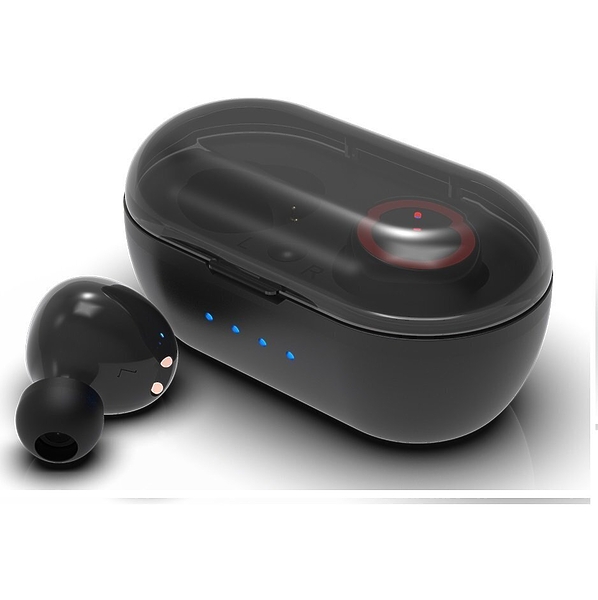 Беспроводные наушники Ritmix RH-802BTH TWS Black артикул 233103Si-1
