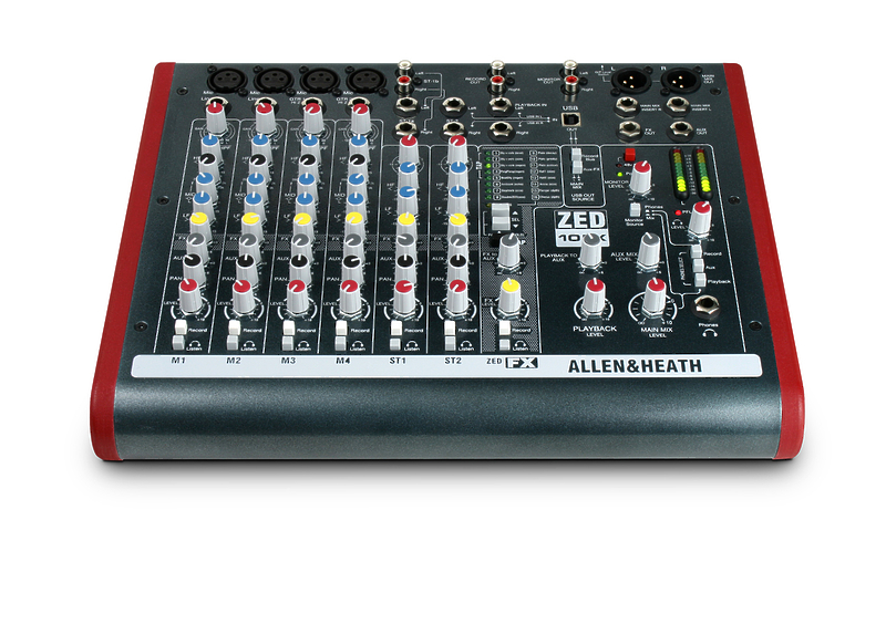 Микшер Allen&Heath ZED10FX артикул 106502Si-1 фото 4