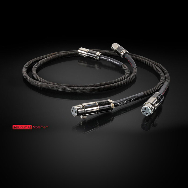 Кабель межблочный аудио Tellurium Q Statement XLR-XLR 1.0 м артикул 180316Si-1