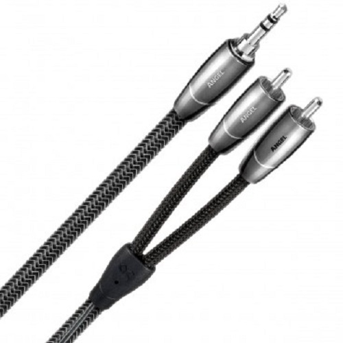Кабель межблочный аудио AudioQuest Angel 3.5M-2RCA 1.0m артикул 235656Si-1