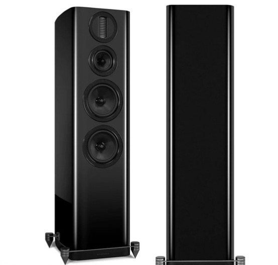 Напольная акустика Wharfedale Aura 4 Hi-Gloss Black артикул 302374Si-1