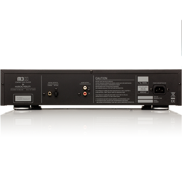 CD проигрыватель Musical Fidelity M3CD black артикул 388729FV-1 фото 3