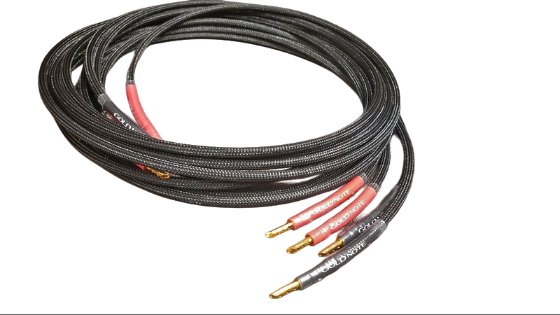 Акустический кабель Gold Note SIENA BANANA/BANANA 2.5 m артикул 333671Si-1 в интернет-магазине «HiFiRussia»