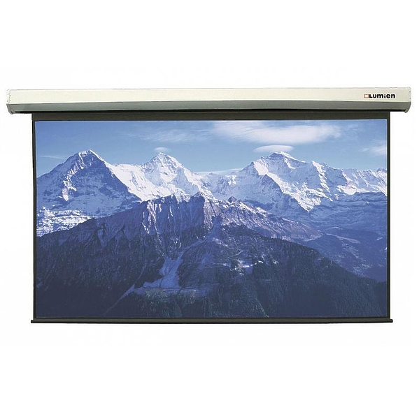 Экран с электроприводом Lumien [LMLC-100111A] Master Large Control 346x449 см (раб. область 329х439 см) (216") Matte White FiberGlass артикул 222450Si-1