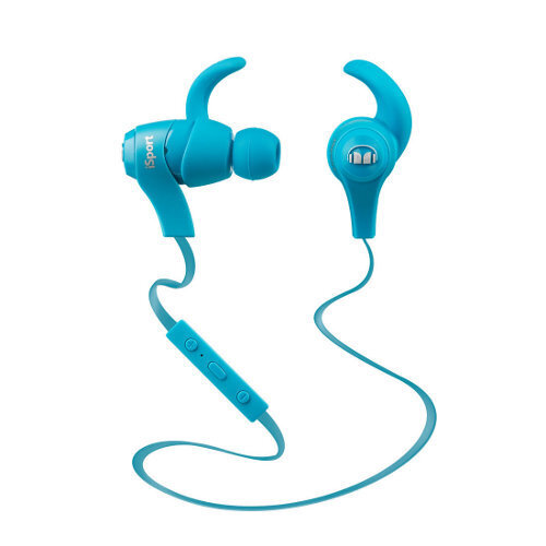 Наушники Monster iSport Bluetooth Wireless In-Ear Headphones Blue (128659-00) артикул 121505Si-1