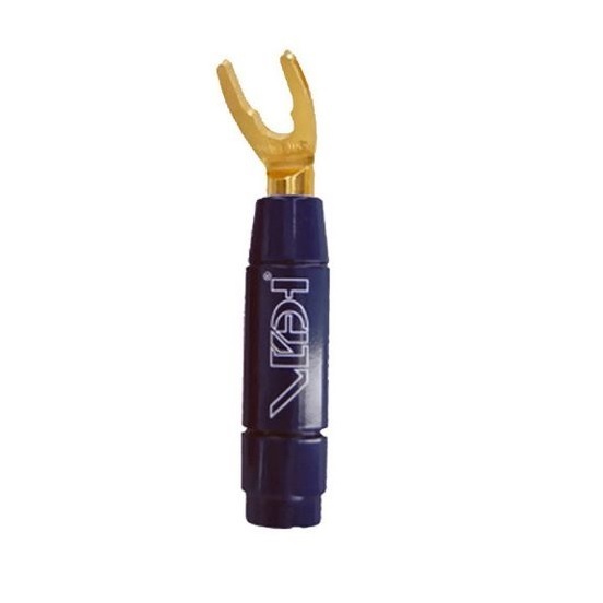 Разъем Van Den Hul BERRI Bus Connector with Spade 13,2 mm Blue артикул 231614Si-1