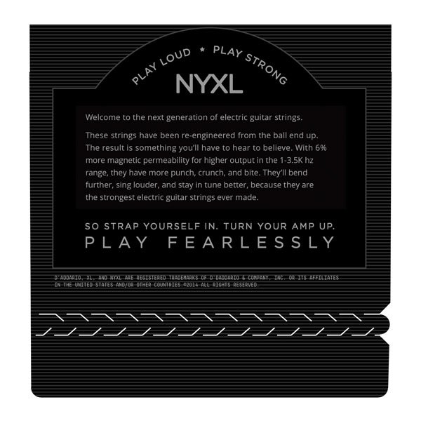 Струны D'Addario NYXL0838 SUPER LIGHT 8-38 артикул 273656Si-1 фото 4