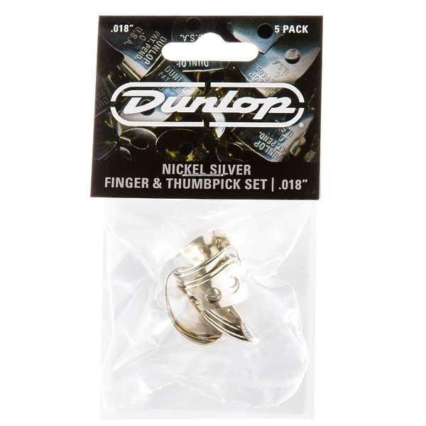 Когти Dunlop 33P018 Nickel Silver Fingerpick (5 шт) артикул 279606Si-1