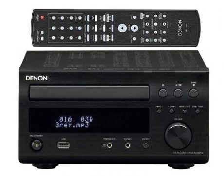 CD ресивер Denon RCD-M38 black артикул 380471FV-1