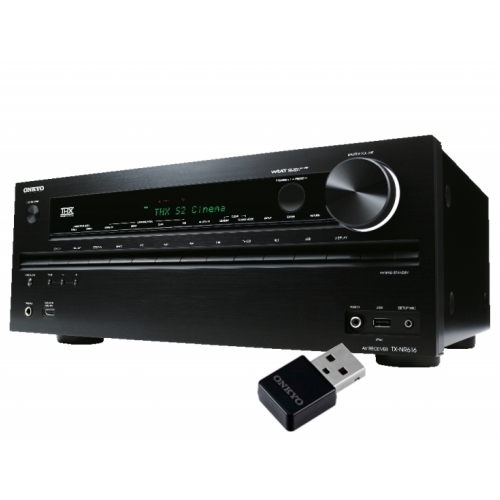 AV Ресивер Onkyo TX-NR616 black артикул 383792FV-1