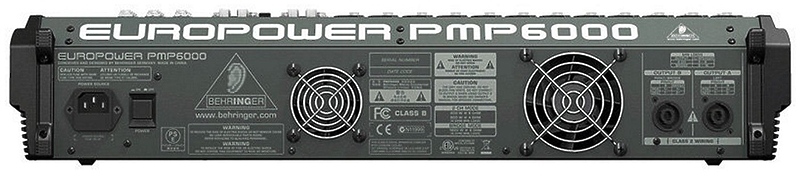 Микшерный пульт Behringer PMP6000 артикул 126991Si-1 фото 4