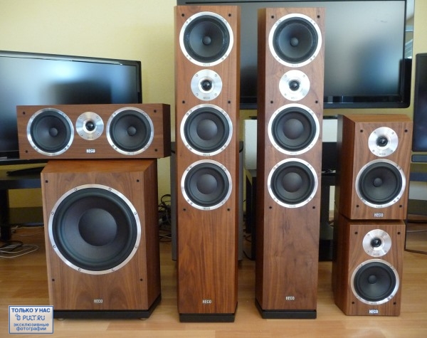 Акустическая система Heco Metas XT 301 Walnut артикул 443631FV-1 фото 3