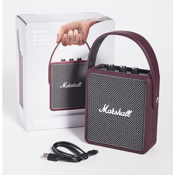Портативная акустика Marshall Stockwell II Burgundy артикул 216539Si-1 фото 3