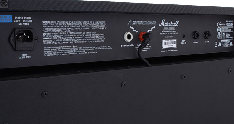 Комбо усилитель MARSHALL MG101CFX артикул 131414Si-1 фото 10