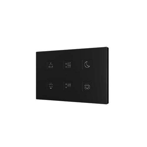Сенсорный выключатель KNX Zennio Tecla XL X6, 6-кнопочный, произвольная графика артикул 245210Si-1 фото 4