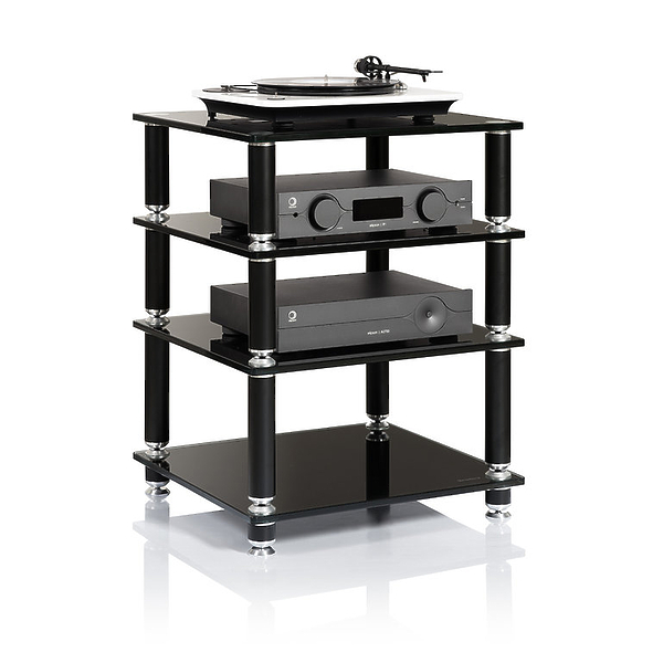 Подставка под аппаратуру NorStone Stabbl HiFi black satin артикул 261371Si-1
