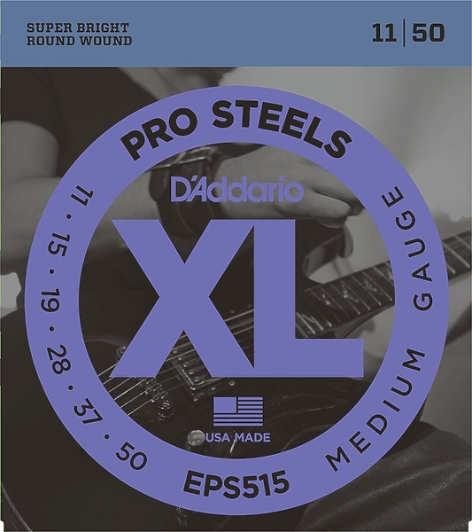 Струны D'Addario EPS515 SET ELEC GTR PROST Medium 11-50 артикул 273685Si-1