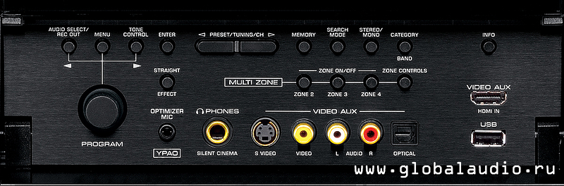 AV Ресивер Yamaha DSP-Z7 black артикул 380347FV-1 фото 4