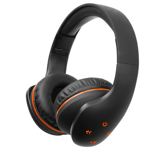 Наушники Nobby Comfort B-215 NBC-BH-42-06 черный с оранж. артикул 220491Si-1