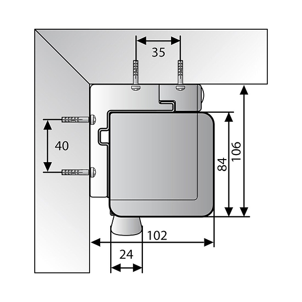 Экран Projecta [10100056] Compact Electrol 90x160 см (66") Matte White артикул 359673FV-1 фото 3
